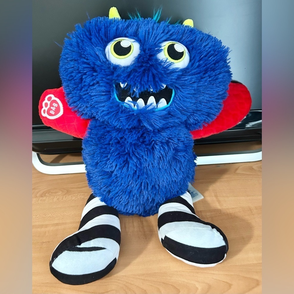 Build a bear Mixter monster blue plush toys IF from movie - Picture 2 of 5